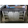 Image 2 : BRAND NEW BARN DOOR DRIFTWOOD TV STAND