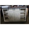 Image 7 : BRAND NEW BARN DOOR DRIFTWOOD TV STAND