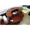 Image 1 : MAHOGANY 2 TIER PARLOUR TABLE