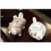 Image 2 : COLLECTIBLE PORTMEIRRON TEAPOT AND ENGLISH TEAPOT