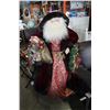 Image 1 : 4 FOOT STANDING PORCELAIN SANTA