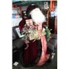 Image 2 : 4 FOOT STANDING PORCELAIN SANTA