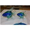 Image 3 : LOT OF FOUR ART GLASS DOLPHINS
