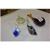Image 2 : LOT OF FOUR ART GLASS ANIMAL FIGURES