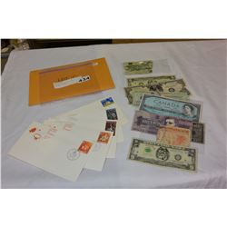 LOT OF COLLECTIBLE PAPER CURRENCY BILLS