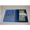 Image 1 : CANDADIAN NICKEL CARD AND CANADIAN DOLLAR BILL