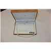Image 1 : 10KT YELLOW GOLD GENUINE CULTURED PEARL NECKLACE RETAIL $750.00