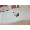 Image 3 : STERLING GENUINE SMOKY QUARTZ AND AMETHYST RING WITH APPRAISEL $1200.00