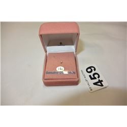 14KT YELLOW GOLD DIAMOND NOSE PIN RETAIL $200.00