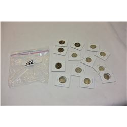 LOT OF VARIOUS CANADIAN COINS