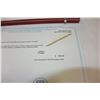 Image 2 : STERLING SILVER GENUINE PERIDOT TENNIS BRACELET WITH APPRAISEL $1000.00