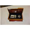 Image 1 : ROYAL CANADIAN MINT 100 ANNIVERSARY COIN AND STAMP SET IN WOOD BOX