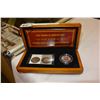 Image 2 : ROYAL CANADIAN MINT 100 ANNIVERSARY COIN AND STAMP SET IN WOOD BOX