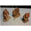 Image 1 : THREE LILLIPUT LANE COLLECTIBLE GERMAN HOUSES