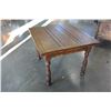Image 1 : ANTIQUE OAK DINING TABLE