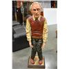 Image 4 : 4 FOOT SIGN HOLDING FIGURE