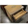 Image 2 : WICKER 1 DRAWER END TABLE