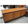 Image 4 : TEAK 12 DRAWER DRESSER