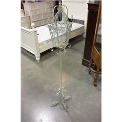 DECORATIVE METAL CANDLE STAND