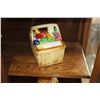 Image 3 : THREE NOVELTY CERAMIC COOKIE JARS BASKET MONK AND NATIVE