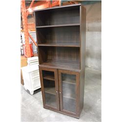 IKEA SIX FOOT BOOKSHELF DISPLAY CABINET