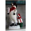 Image 3 : CHRISTMAS SNOWMAN FIGURE AND PRESENT FIGURE
