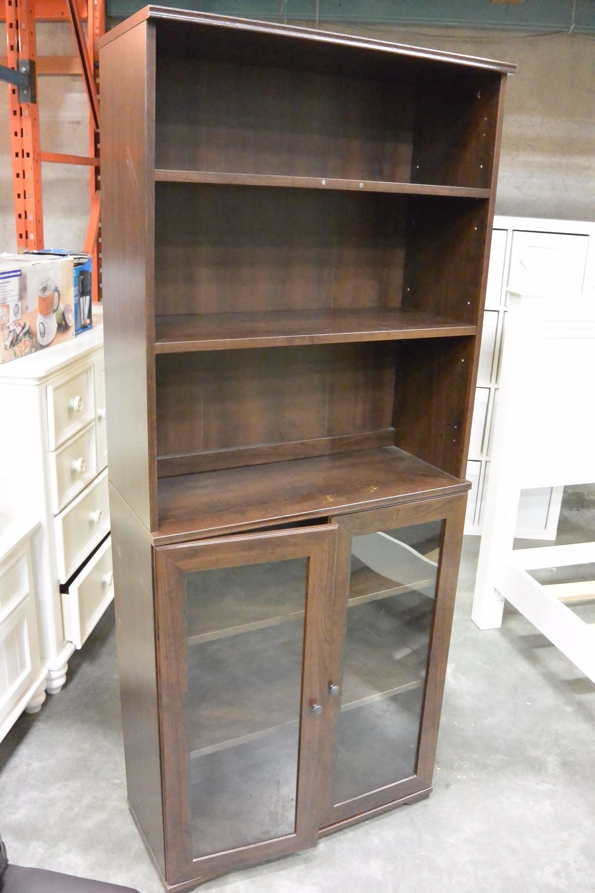 Ikea Six Foot Bookshelf Display Cabinet