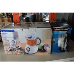 DURABRAND FOOD PROCESSOR AND PERSONAL COFFEE MAKER