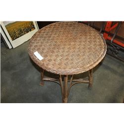 WICKER COFFEE TABLE