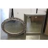 Image 1 : 2 DECORATIVE WALL MIRRORS