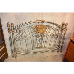 QUEENSIZE METAL HEADBOARD AND FOOTBOARDS