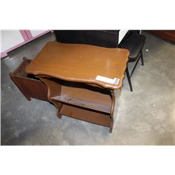 TROUGH STYLE ENDTABLE