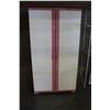 Image 1 : PINK AND WHITE KIDS WARDROBE DRESSER