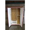 Image 3 : PINK AND WHITE KIDS WARDROBE DRESSER