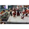 Image 1 : LOT OF VINTAGE 12 INCH DISPLAY CAROLLING FIGURES