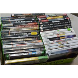 WII PS2 AND XBOX GAMES