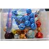 Image 3 : LOT OF CHRISTMAS BALL ORNAMENTS