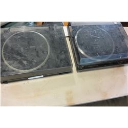 JVC AND KENWOOD RECORD PLAYERS