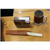 Image 1 : VINTAGE CLOCK RULER AND MUG