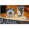 Image 3 : CANUCKS SIGNED PUCK AND TREVOR LINDEN ROOKIE CARD PENNANT AND FIVE VINTAGE CANUCK MAGAZINES