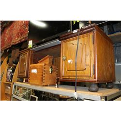 WOODEN VANITY DRESSER