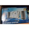 Image 2 : COBY CD STEREO SYSTEM AND DVD PLAYER