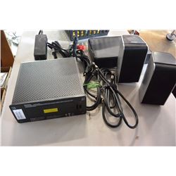 XFINITY MODEM AND SET BOX WITH CONTROLLERS