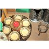 Image 3 : LOT OF INDOOR OUTDOOR HOLIDAY CANDLES