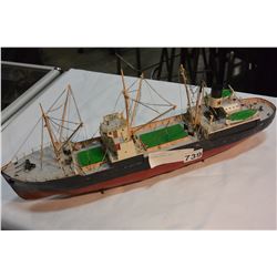 PAINTED MODEL SHIP