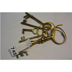 BRASS KEYS