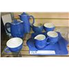 Image 1 : MOORCROFT POWDER BLUE PARTIAL TEASET