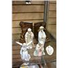 Image 1 : CHRITOPHER COLLECTION NATIVITY FIGURES AND 1965 PLASTER BOOKENDS