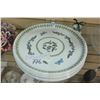 Image 2 : HIGHLY COLLECTIBLE PORTMEIRRON SIX DINNER PLATES AND SMALL BELL