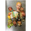Image 1 : LOT OF BOSUN HEADS
